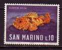 Y7207 - SAN MARINO Ss N°726 - SAINT-MARIN Yv N°681 ** POISSONS - Nuovi