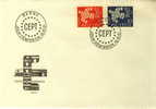 SWITZERLAND FDC MICHEL 736/37 EUROPA 1961 - 1961