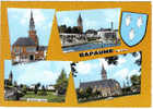 Carte Postale 62. Bapaume  Trés Beau Plan - Bapaume