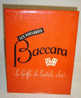 PUBLICITE / PLAQUE GLACOINE CARTON / FOULARD BACCARA   / FORMAT 26 CM X 20 CM  / TRES BEL ETAT - Tin Signs (after1960)