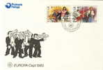 FEROE FDC MICHEL 116/17 EUROPA 1985 - 1985