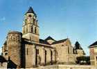 CPSM. UZERCHE. EGLISE SAINT PIERRE EDIFICE ROMAN DES XII ET XIII EME. DENTELLEE. - Uzerche