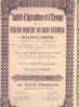 Société D´ Agriculture Et D´Elevage De La Région Minière Du Haut-Katanga, " Agricomin" 1928 - Mines