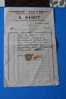 9-7-1932-FACTURE:QUINCAILLERIE-ARTICLE MENAGE-VERRE à VITRE-PARE BRISE AUTOMOBILE:SAHUT à CRANSAC-AVEYRON-+TIMBRE FISCAL - Drogerie & Parfümerie