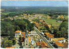 Carte Postale 40.  Saint-Vincent-de-Tyrosse  Et Son Stade De Football  Vue D'avion Trés Beau Plan - Saint Vincent De Tyrosse