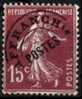 FRANCE Préo  53 (o) Type Semeuse - 1893-1947