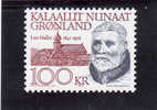 C757 - Groenland 1992 - Yv.no.215 Neuf** - Unused Stamps