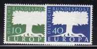 GERMANY 1957  EUROPA CEPT MNH - 1957