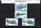 BULGARIA, 1998, 3783/86, HELICOPTEROS - Hubschrauber