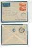 262) STORIA POSTALE COLONIE ETIOPIA 75 C COPPIA AEREA 21-12-1936 - Ethiopie