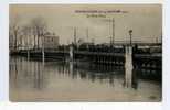 IVRY Innondations Du 19 Janvier 1910 Le Pont D'ivry Animée - Ivry Sur Seine