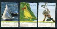 1986 Australia  MNH Complete Set Of 3  America's Cup Scott # 1001 1003 - Mint Stamps