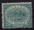San Marino Sass 1 * - Unused Stamps