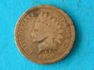 1879 - INDIAN HEAD CENT - F ( KM 90a ) ! - 1859-1909: Indian Head