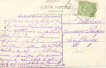 Luxembourg 1907 " Ambulant " Obliteration Sur Carte Postale. Voir 2 Scan - 1907-24 Abzeichen