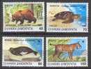 GREECE 1990   Rare And Endagered Animals Of Greece  SET MNH - Other & Unclassified