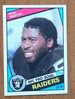 ROD MARTIN / RAIDERS OLB ( 112 ) ! - 1980-1989