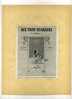 - AU TROIS QUARTIERS . 1911.  PUB. DU DEBUT DU XXe S. . DECOUPEE ET COLLEE SUR PAPIER - 1900-1940