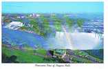 CANADA Panoramic View Of Niagara Falls Cp Couleur - Chutes Du Niagara
