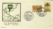 TURKEY FDC MICHEL 2058/59 EUROPA 1967 HIGHWAY - 1967