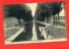 NEUILLY SUR MARNE 1916 ENTREE DU CANAL DE CHELLES A L ECLUSE PECHE A LA LIGNE CARTE EN BON ETAT - Neuilly Sur Marne