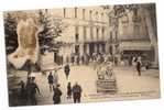 66..RIVESALTESPATRIE DU GENERALISSIME JOFFRE..PLACE DE LA MAIRIE SORTIE D UNE CONFERENCE MILITAIRE..1916 - Rivesaltes