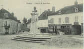 (89) TOUCY, Place De La République, écrite, Non Timbrée, - Toucy