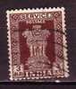 J3864 - INDE INDIA SERVICE Yv N°25 - Timbres De Service