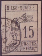 ⭐ Diego Suarez - YT N° 8 - Oblitéré - 1890 ⭐ - Other & Unclassified