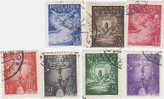 Vatican-1947 Air Mail   Used Set - Gebruikt