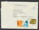 Egypt Egypte Development Industrial Bank CAIRO Registered Airmail Cover To Denmark - Storia Postale