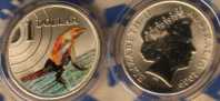 AUSTRALIA $1 LAND SERIES LIZARD  ANIMAL COLOURED QEII HEAD 1YEAR TYPE 2009 UNC NOT RELEASED READ DESCRIPTION CAREFULLY!! - Sets Sin Usar &  Sets De Prueba