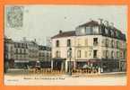 95 - BEZONS - Vue D'ensemble De La Place Du Marché - Tabac - Belle Carte Colorisée - Bezons