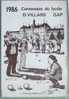 Cpm GAP Place De Verdun Centenaire Lycee D Villars 1986 - Dessin Joueur De Boules - Pétanque