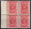 Tx 5  **  Bloc De 4  Bdf   Cob 2 - Timbres