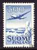 Finnland / Finland 1958 : Mi.nr 488 * - Flugzeug / Aeroplane - Oblitérés
