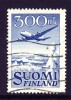 Finnland / Finland 1950 : Mi.nr 384 * - Flugzeug / Aeroplane - Oblitérés