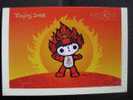 2008 Beijing Olympic Games Mascot -- Fuwa Huanhuan, Sun, China Prepaid Letter Card - Verano 2008: Pékin