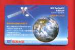 Japan Japon  Telefonkarte Phonecard -  Weltraum Space  Espace Satellit - Raumfahrt