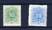 1870, Timbre Taxe  1 Et 2 **  Cote 357 €, ++ Neuf Sans Charnière ++ Postfris - Timbres