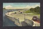 TAMPA FLORIDA  -  EAST ENTRANCE TO BAYSHORE DRIVE -   ANIMATED - OLD CARS - Tampa