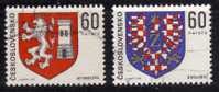 Tchécoslovaquie 1975 N°Y.T. : 2097 Et 2098 Obl. - Usati