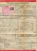 Lettre De Voiture Des Chemins De Fer/Service Intérieur (Etiquette Rose) Obl. BRUXELLES TT Du 18-7-1931 Vers Bouvignes Et - Nord Belge