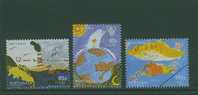 SPE0128 Specimen Dessins D Enfants Mer Terre Poisson 2478 à 2480 Portugal 2001 Neuf ** - Unused Stamps