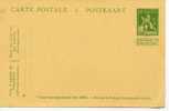 BELGIQUE / BELGIUM - 1912-1913- ENTIER POSTAL 5 C. + 1931 ENVELOPPE - Briefe U. Dokumente