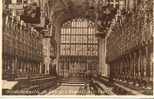 CPA - WINDSOR CASTLE - ST. GEORGE'S CHAPEL - CHOIR EST - F. FRITH & CO - RELGATE - 82270 - Windsor Castle