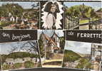 Ferrette , Belle Alsacienne , Caserne Monument église Chateau  Village , Tampon Au Dos Touristique - Ferrette