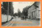 91 - MEREVILLE - Avenue De La Gare - Café Du Bois De Boulogne - Mereville