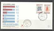 SURINAME 1971 FDC E85  BLANCO VERY FINE - Suriname ... - 1975