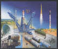 2007 RUSSIA 50th Anni Of "Plesetsk" Cosmodrome MS - Rusia & URSS